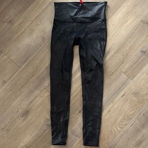 SPANX Black High-Waisted Leggings